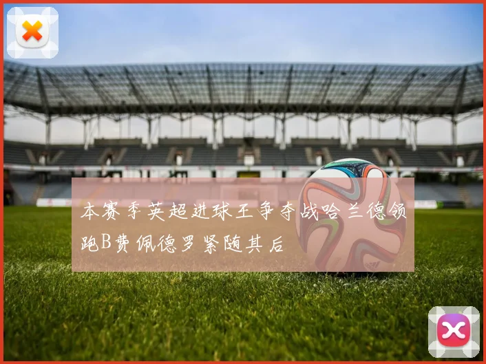 本赛季英超进球王争夺战哈兰德领跑B费佩德罗紧随其后